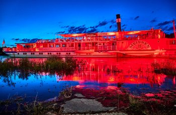 PD Dampfer Meissen - Night of light 2020 (Copyright: M. Förster)