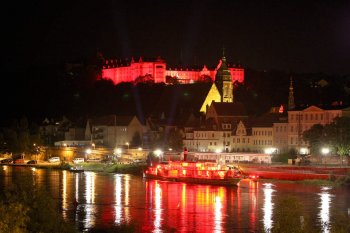 PD Dampfer Meissen - Night of light 2020 (Copyright: M. Förster)